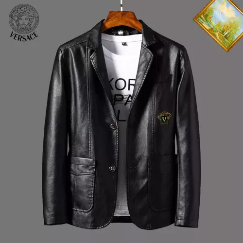 Wholesale Versace Jackets Long Sleeved For Men #1364489 $60.00 USD, Wholesale Quality Replica Versace Jackets
