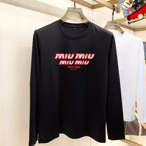Wholesale MIU MIU T-Shirts Long Sleeved For Unisex #1364513 $34.00 USD, Wholesale Quality Replica MIU MIU T-Shirts