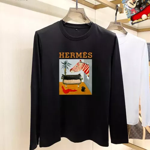 Wholesale Hermes T-Shirts Long Sleeved For Unisex #1364525 $34.00 USD, Wholesale Quality Replica Hermes T-Shirts