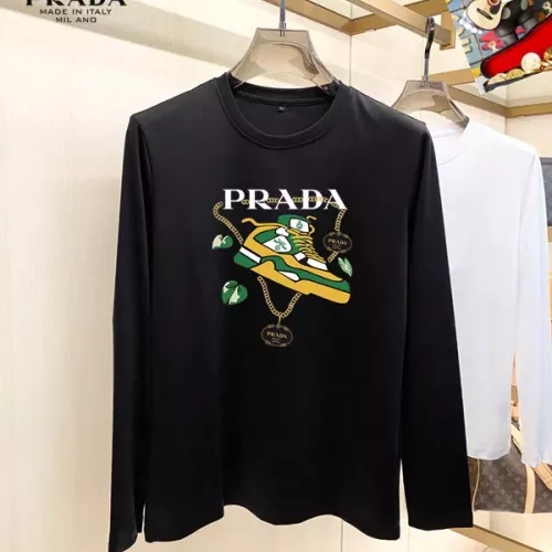 Wholesale Prada T-Shirts Long Sleeved For Unisex #1364527 $34.00 USD, Wholesale Quality Replica Prada T-Shirts