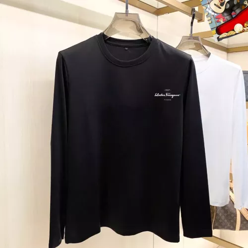Wholesale Salvatore Ferragamo T-Shirts Long Sleeved For Unisex #1364543 $34.00 USD, Wholesale Quality Replica Salvatore Ferragamo T-Shirts