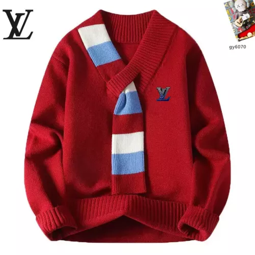 Wholesale Louis Vuitton LV Sweaters Long Sleeved For Men #1364550 $48.00 USD, Wholesale Quality Replica Louis Vuitton LV Sweaters