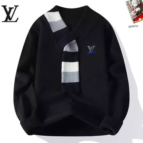 Wholesale Louis Vuitton LV Sweaters Long Sleeved For Men #1364551 $48.00 USD, Wholesale Quality Replica Louis Vuitton LV Sweaters