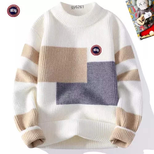 Wholesale Canada Goose Sweaters Long Sleeved For Men #1364570 $48.00 USD, Wholesale Quality Replica Canada Goose Sweaters