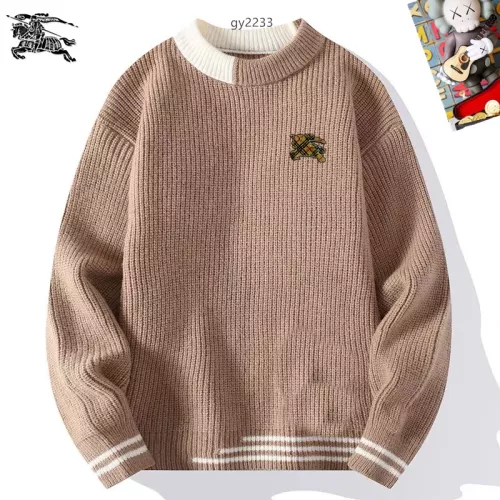 Wholesale Burberry Fashion Sweaters Long Sleeved For Men #1364592 $48.00 USD, Wholesale Quality Replica Burberry Fashion Sweaters