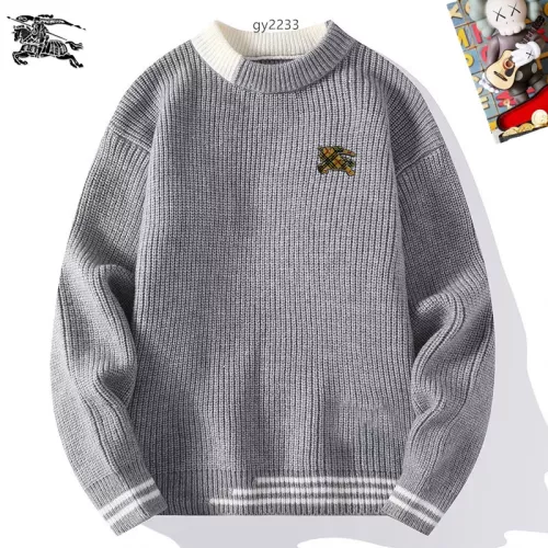 Wholesale Burberry Fashion Sweaters Long Sleeved For Men #1364593 $48.00 USD, Wholesale Quality Replica Burberry Fashion Sweaters