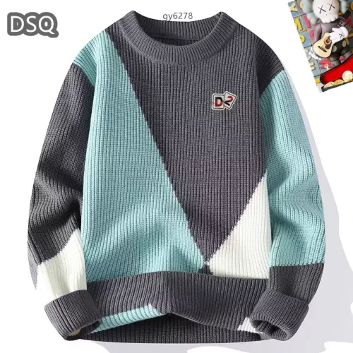 Wholesale Dsquared Sweaters Long Sleeved For Men #1364597 $48.00 USD, Wholesale Quality Replica Dsquared Sweaters