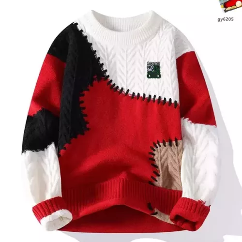 Wholesale LOEWE Sweaters Long Sleeved For Men #1364609 $48.00 USD, Wholesale Quality Replica LOEWE Sweaters