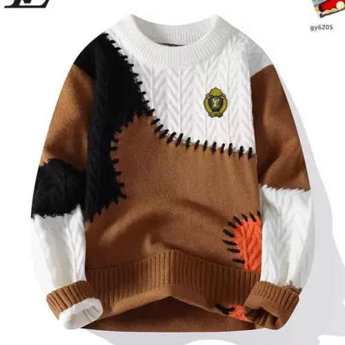 Wholesale Louis Vuitton LV Sweaters Long Sleeved For Men #1364613 $48.00 USD, Wholesale Quality Replica Louis Vuitton LV Sweaters
