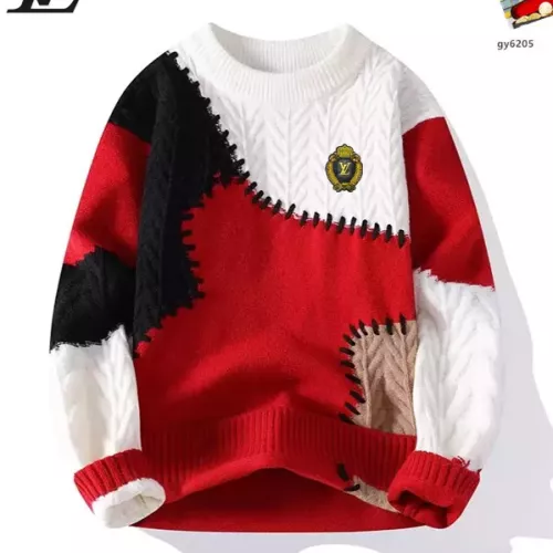 Wholesale Louis Vuitton LV Sweaters Long Sleeved For Men #1364614 $48.00 USD, Wholesale Quality Replica Louis Vuitton LV Sweaters