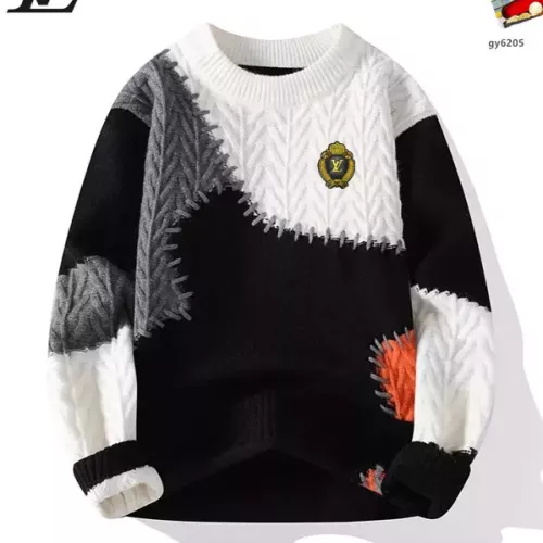 Wholesale Louis Vuitton LV Sweaters Long Sleeved For Men #1364615 $48.00 USD, Wholesale Quality Replica Louis Vuitton LV Sweaters