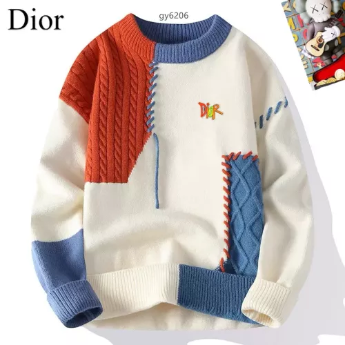 Wholesale Christian Dior Sweaters Long Sleeved For Men #1364617 $48.00 USD, Wholesale Quality Replica Christian Dior Sweaters
