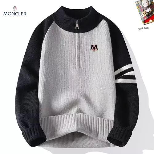 Wholesale Moncler Sweaters Long Sleeved For Men #1364621 $48.00 USD, Wholesale Quality Replica Moncler Sweaters