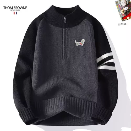 Wholesale Thom Browne TB Sweaters Long Sleeved For Men #1364625 $48.00 USD, Wholesale Quality Replica Thom Browne TB Sweaters