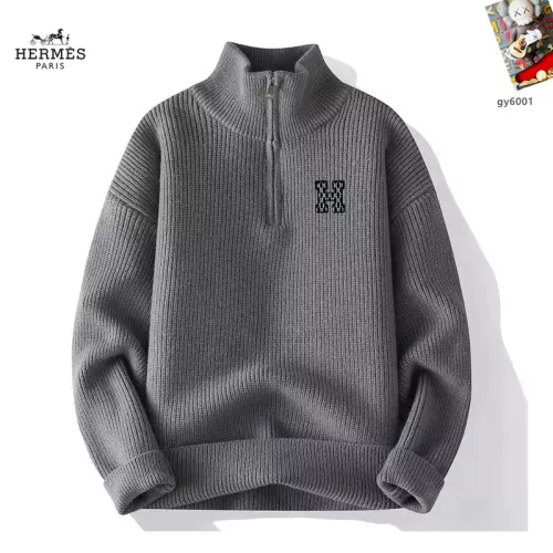 Wholesale Hermes Sweaters Long Sleeved For Men #1364627 $48.00 USD, Wholesale Quality Replica Hermes Sweaters