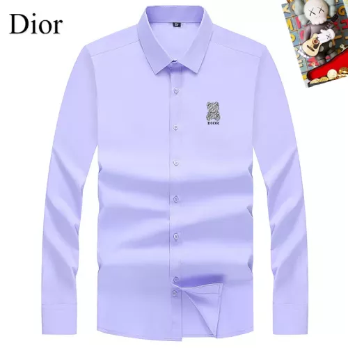 Wholesale Christian Dior Shirts Long Sleeved For Unisex #1364648 $40.00 USD, Wholesale Quality Replica Christian Dior Shirts
