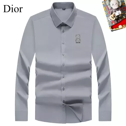 Wholesale Christian Dior Shirts Long Sleeved For Unisex #1364649 $40.00 USD, Wholesale Quality Replica Christian Dior Shirts