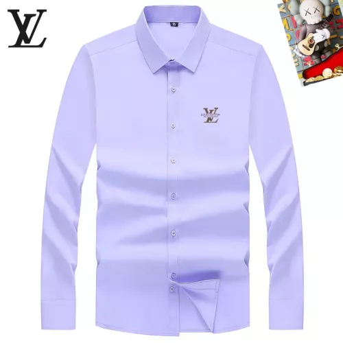 Wholesale Louis Vuitton LV Shirts Long Sleeved For Unisex #1364656 $40.00 USD, Wholesale Quality Replica Louis Vuitton LV Shirts