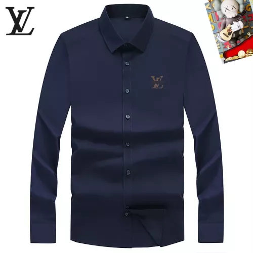 Wholesale Louis Vuitton LV Shirts Long Sleeved For Unisex #1364658 $40.00 USD, Wholesale Quality Replica Louis Vuitton LV Shirts