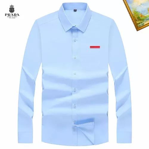 Wholesale Prada Shirts Long Sleeved For Unisex #1364675 $40.00 USD, Wholesale Quality Replica Prada Shirts