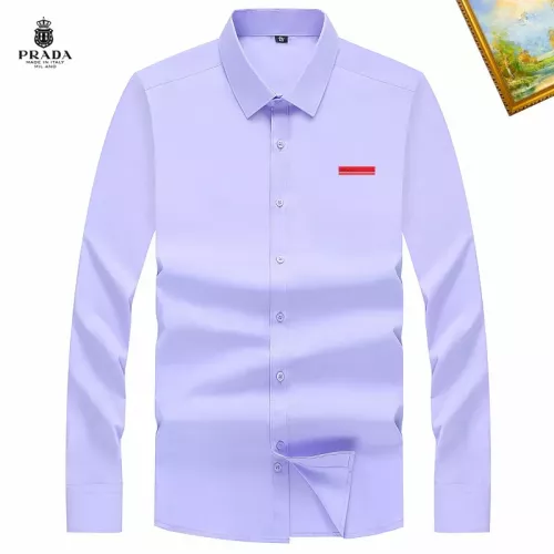 Wholesale Prada Shirts Long Sleeved For Unisex #1364676 $40.00 USD, Wholesale Quality Replica Prada Shirts