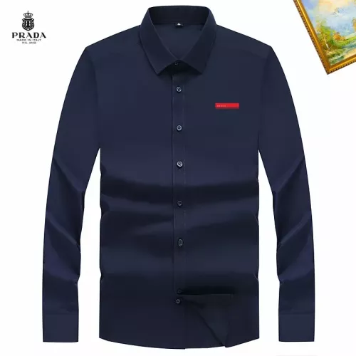 Wholesale Prada Shirts Long Sleeved For Unisex #1364678 $40.00 USD, Wholesale Quality Replica Prada Shirts