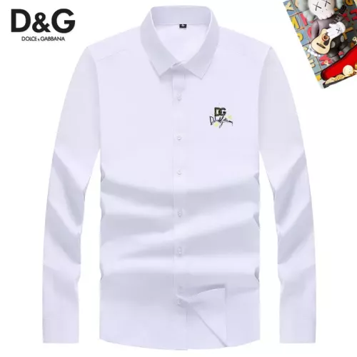 Wholesale Dolce &amp; Gabbana D&amp;G Shirts Long Sleeved For Unisex #1364692 $40.00 USD, Wholesale Quality Replica Dolce &amp; Gabbana D&amp;G Shirts