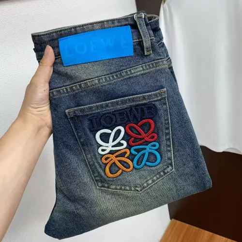 Wholesale LOEWE Jeans For Men #1364803 $52.00 USD, Wholesale Quality Replica LOEWE Jeans