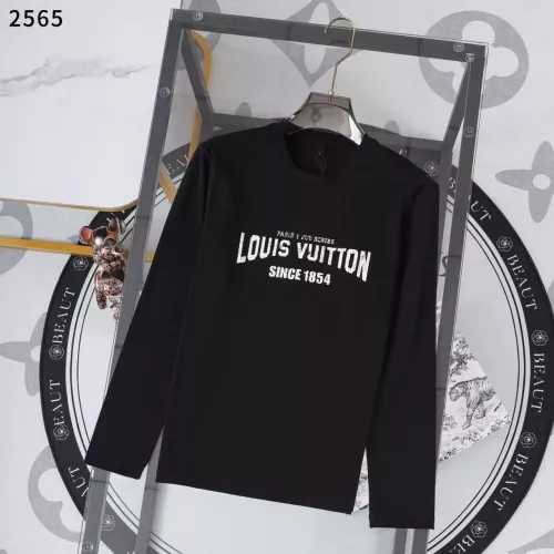 Wholesale Louis Vuitton LV T-Shirts Long Sleeved For Men #1364824 $38.00 USD, Wholesale Quality Replica Louis Vuitton LV T-Shirts