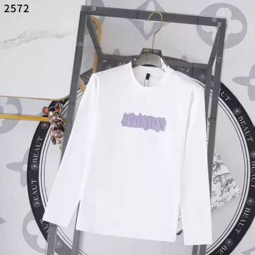 Wholesale Prada T-Shirts Long Sleeved For Men #1364860 $38.00 USD, Wholesale Quality Replica Prada T-Shirts