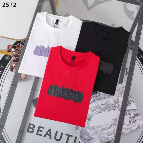 Replica Prada T-Shirts Long Sleeved For Men #1364861 $38.00 USD for Wholesale