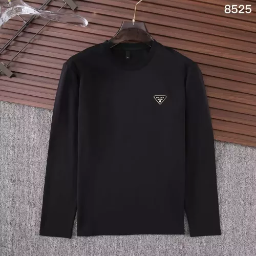 Wholesale Prada T-Shirts Long Sleeved For Men #1364894 $38.00 USD, Wholesale Quality Replica Prada T-Shirts