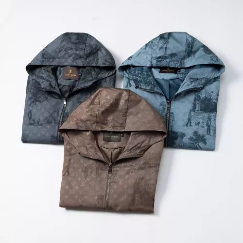 Replica Louis Vuitton LV Jackets Long Sleeved For Men #1364906 $52.00 USD for Wholesale