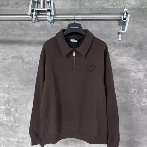 Wholesale Prada Hoodies Long Sleeved For Men #1364934 $76.00 USD, Wholesale Quality Replica Prada Hoodies