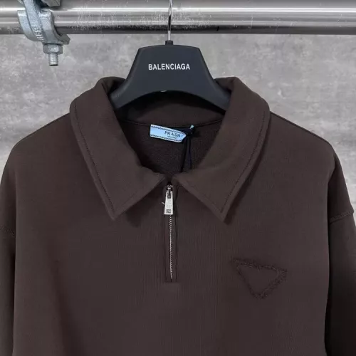 Replica Prada Hoodies Long Sleeved For Men #1364934 $76.00 USD for Wholesale