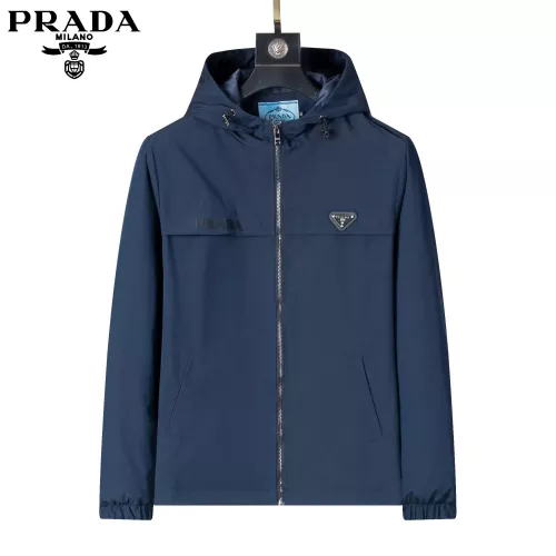 Wholesale Prada Jackets Long Sleeved For Men #1364977 $52.00 USD, Wholesale Quality Replica Prada Jackets