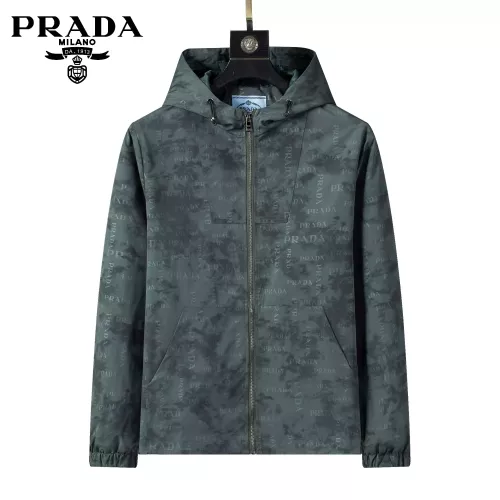 Wholesale Prada Jackets Long Sleeved For Men #1364979 $52.00 USD, Wholesale Quality Replica Prada Jackets