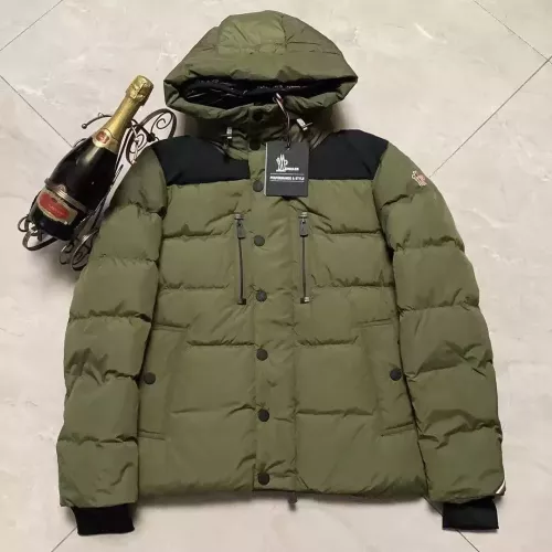 Wholesale Moncler Down Feather Coat Long Sleeved For Men #1365006 $185.00 USD, Wholesale Quality Replica Moncler Down Feather Coat