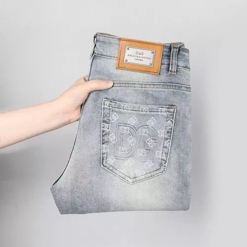 Wholesale Dolce &amp; Gabbana D&amp;G Jeans For Men #1365011 $48.00 USD, Wholesale Quality Replica Dolce &amp; Gabbana D&amp;G Jeans