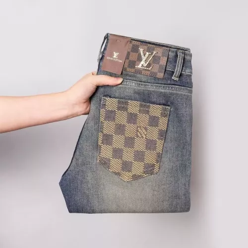 Wholesale Louis Vuitton LV Jeans For Men #1365016 $48.00 USD, Wholesale Quality Replica Louis Vuitton LV Jeans