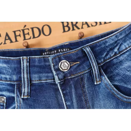 Replica Philipp Plein PP Jeans For Men #1365018 $48.00 USD for Wholesale