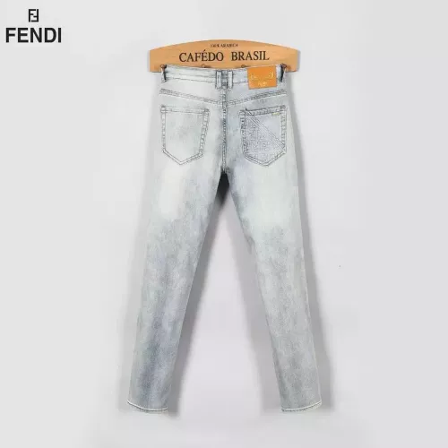 Replica Fendi Jeans For Men #1365021 $48.00 USD for Wholesale
