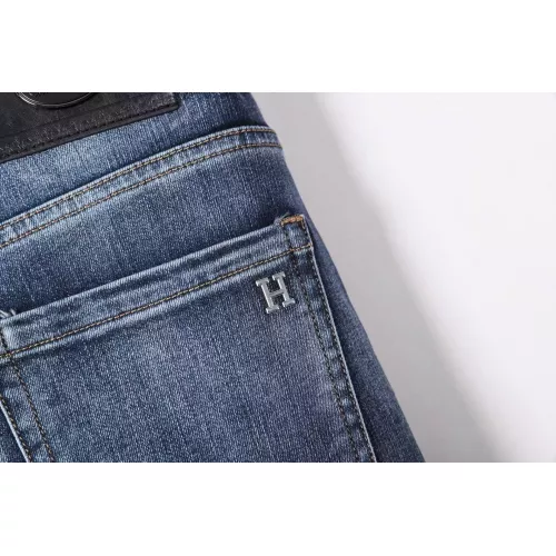 Replica Hermes Jeans For Men #1365033 $48.00 USD for Wholesale