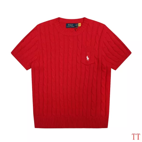 Wholesale Ralph Lauren Polo Sweaters Short Sleeved For Women #1365250 $42.00 USD, Wholesale Quality Replica Ralph Lauren Polo Sweaters