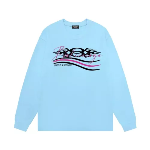 Wholesale Balenciaga T-Shirts Long Sleeved For Unisex #1365328 $48.00 USD, Wholesale Quality Replica Balenciaga T-Shirts
