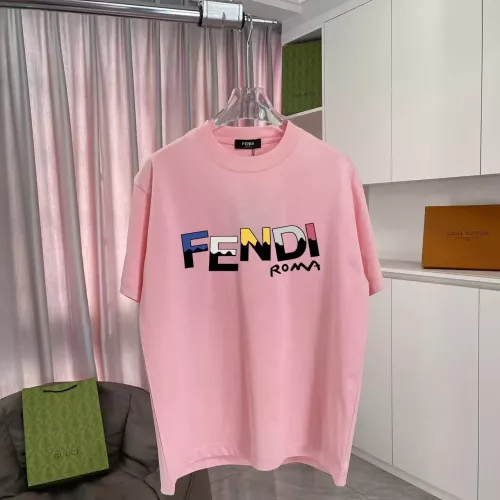 Wholesale Fendi T-Shirts Short Sleeved For Unisex #1365379 $42.00 USD, Wholesale Quality Replica Fendi T-Shirts