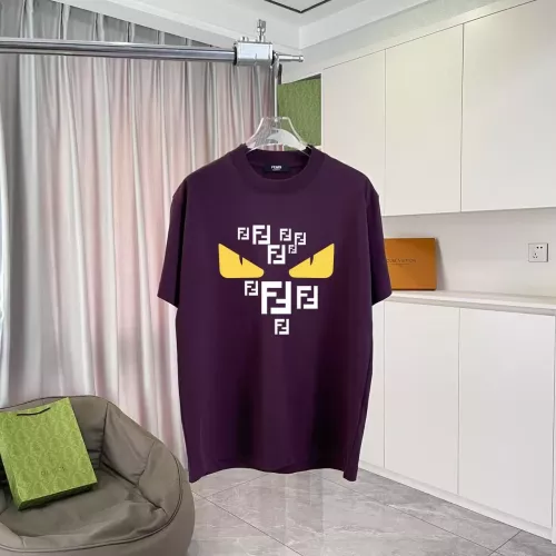 Wholesale Fendi T-Shirts Short Sleeved For Unisex #1365382 $42.00 USD, Wholesale Quality Replica Fendi T-Shirts