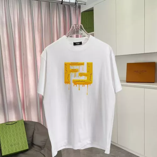 Wholesale Fendi T-Shirts Short Sleeved For Unisex #1365384 $42.00 USD, Wholesale Quality Replica Fendi T-Shirts