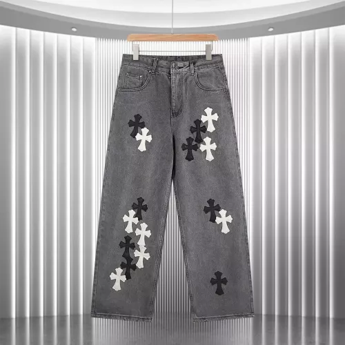 Wholesale Chrome Hearts Jeans For Unisex #1365493 $80.00 USD, Wholesale Quality Replica Chrome Hearts Jeans
