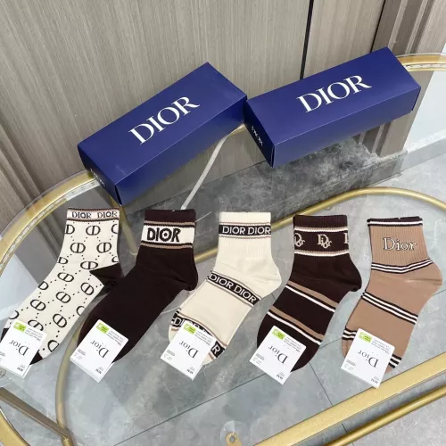 Wholesale Christian Dior Socks #1365534 $25.00 USD, Wholesale Quality Replica Christian Dior Socks
